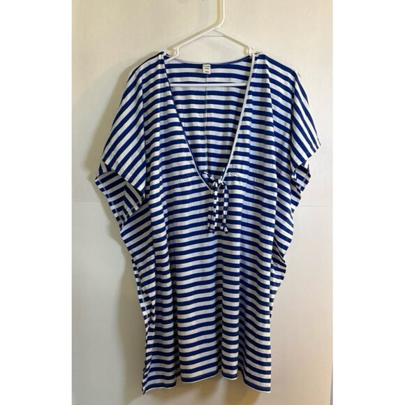 Old‎ Navy Stripe Swim Cover Up (medium) - Picture 1 of 7